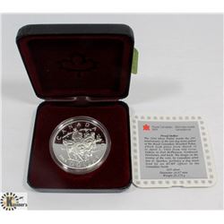 1994 RCM CANADIAN SILVER DOLLAR ROYAL MOUNTED
