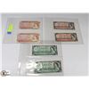 Image 1 : LOT OF CANADIAN CURRENCY INCL 1974 & 1954 TWO
