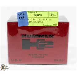 HUMMER H2 EAU DE TOILETTE SPRAY 4.2 FL OZ, 125ML