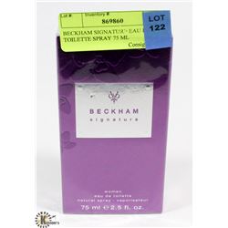 BECKHAM SIGNATURE EAU DE TOILETTE SPRAY 75 ML