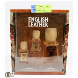 ENGLISH LEATHER 3 PC SET COLOGNE SPLASH 100 ML
