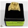 Image 1 : MASONIC GOLD TONE RING SZ 15.5