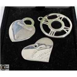 LOT OF 3 GENUINE 925 TIFFANY