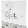 Image 1 : BOHEMIAN CRYSTAL 3 CIRCUS SEAL FIGURE.