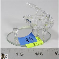 BOHEMIAN CRYSTAL PIANO FIGURE.