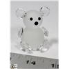 Image 1 : BOHEMIAN CRYSTAL 3 BEAR FIGURE.