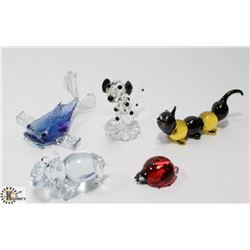 CRYSTAL AND GLASS FIGURES 5