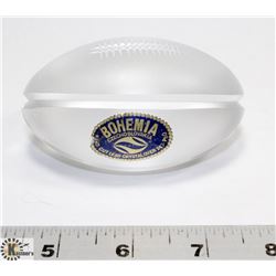 HEAVY CRYSTAL FOOTBALL NFL OR CFL