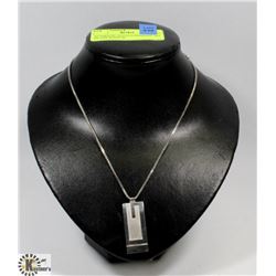 AUTHENTIC GUCCI G PENDANT .925 SILVER MADE IN