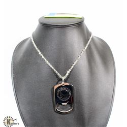 HARLEY DAVIDSON BOTTLE OPENER PENDANT NECKLACE