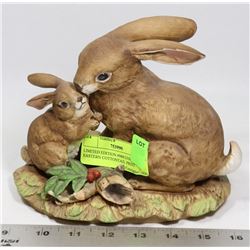 LIMITED EDITION #988/2500 EASTERN COTTONTAIL PRINT
