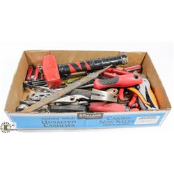 FLAT OF ASSORTED TOOLS
