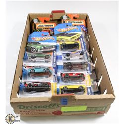 BOX OF 20 ASSORTED MATCHBOX / HOTWHEELS ON CHOICE