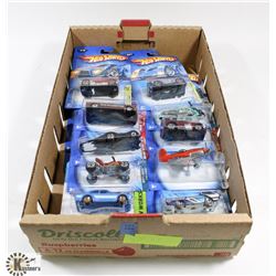 BOX OF 20 ASSORTED HOTWHEELS ON CHOICE