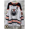 Image 1 : NEW XL OILERS AWAY JERSEY WHITE #97 MCDAVID.