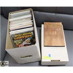 COLLECTOR BOX OF ESTATE COMIC BOOKS
