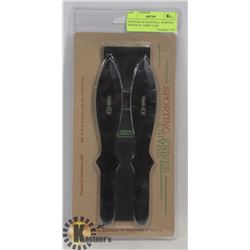 NEW PAIR OF ROCKWELL SPORTING KNIVES W/ CARRY CASE