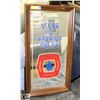 Image 1 : VINTAGE WOOD MIRROR, MOLSON EXPORT BEER