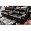 Image 1 : NEW MUNICH BROWN LEATHERETTE RECLINING 74" SOFA