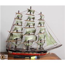 VINTAGE SPANISH FRIGATE X-LARGE SHIP