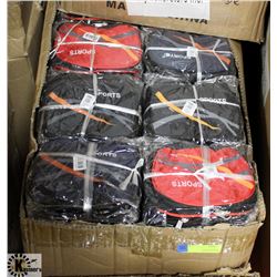 CASE OF SPORTS BAGS