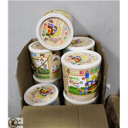 CASE OF WOOD BUILDING BLOCKS