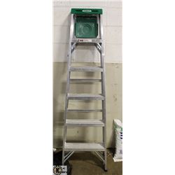 6' ALUMINUM LADDER BY WERNER. TOOLS