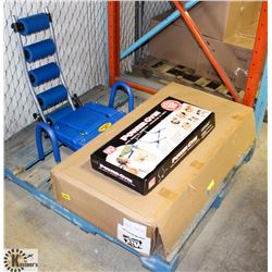 PALLET OF EXCERCISE EQUIPMENT