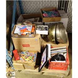 PALLET OF UNCLAIMED MERCHANDISE