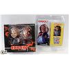Image 1 : LOT OF 2 COLLECTIBLE CHILDS PLAY "CHUCKY"
