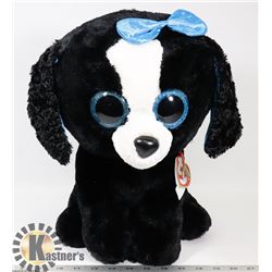 LARGE TY BEANIE BOO TRACEY STUFFED ANIMAL.