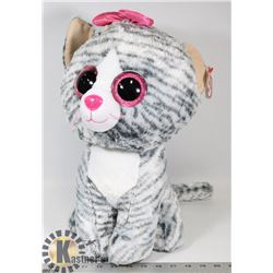 LARGE TY BEANIE BOO KIKI STUFFED ANIMAL.