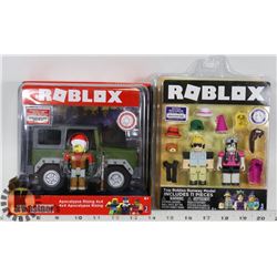 LOT W/ ROBLOX FIGURES & APOCALYPSE 4X4 CAR FIGURE.