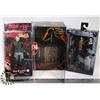 Image 1 : LOT OF 3 ASSORTED FRIDAY 13TH FIGURES.
