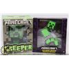 LOT OF 2 MINECRAFT FIGURES.