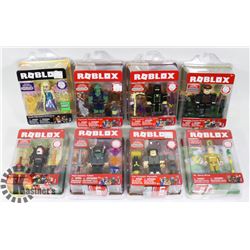 BOX OF ASSORTED ROBLOX FIGURES.  - ON CHOICE