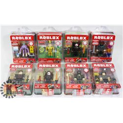 BOX OF ASSORTED ROBLOX FIGURES.  - ON CHOICE
