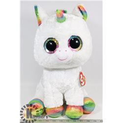 LARGE TY BEANIE BOOS PIXY STUFFED ANIMAL.