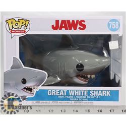 FUNKO POP! JAWS GREAT WHITE SHARK VINYL FIGURE.