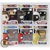 Image 1 : FLAT OF SPIDERMAN FUNKO POP VINYL FIGURES.