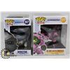 Image 1 : LOT OF 2 LARGE OVERWATCH FUNKO POP VINYLS