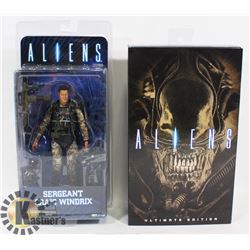 LOT OF 2 ALIENS FIGURES