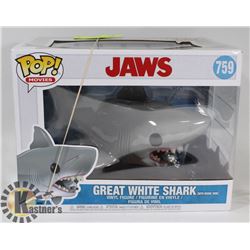 FUNKO POP! JAWS GREAT WHITE SHARK WITH DIVING TANK