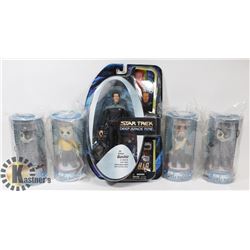 BOX OF ASSORTED STAR TREK FIGURES