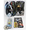Image 1 : LOT OF 4 ASSORTED STAR TREK FIGURES