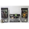 Image 1 : LOT OF 3 ALIEN/ALIENS FIGURES