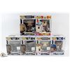 Image 1 : LOT OF 6 ASSORTED FUNKO POP VINYL FIGURES.