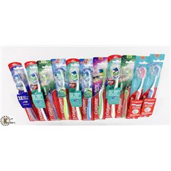 BAG OF ASSORTED TOOTHBRUSHES - ON CHOICE