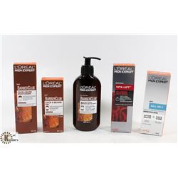 BAG OF ASSORTED LOREAL MENS PRODUCTS - ON CHOICE