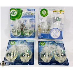 BAG OF ASSORTED AIR WICK AIR FRESHENERS -ON CHOICE